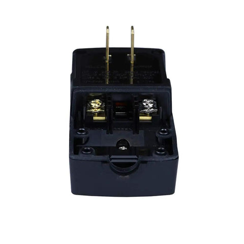 Replacement Plug Assembly With 2 Prong Wires 15 Amp Waterproof Electrical End For Pool Pump And Power Washer front view