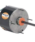 Straight Up Solid 1/4 Hp Electric Motor 825 Rpm 208-230 Volt TEAO Replacement Drop In Swap, showing motor with round body and shaft.