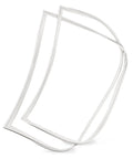 Upgraded 5304507199 Freezer Door Gasket For Frigidaire Fridge Replacement For 216522312 216522313 AP6037262 PS11770643 OEM Standard 65 In By 31 In Easy Install, showing gasket laying flat to display its size and shape.