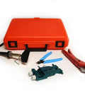 Metal And Plastic Belt Joining Kit With Mini Clamp For Small Polyurethane Belting, Fast Economical Butt Weld Kit With Hot Knife, Case