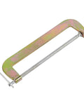 Heavy Duty C Clamp G Clamp For Woodworking And Welding Projects Built Tough Hand Grip Holder Carpenter Tool 12 Inch Steel Screw Clamp With Uniform Pressure For Bonding Nailing Drilling And More, 12 inch steel C clamp