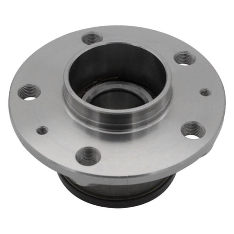 Close-up of Beefed Up Wheel Hub And Bearing Assembly For Ram ProMaster 1500 2500 3500 2014 Through 2020 Polished finish
