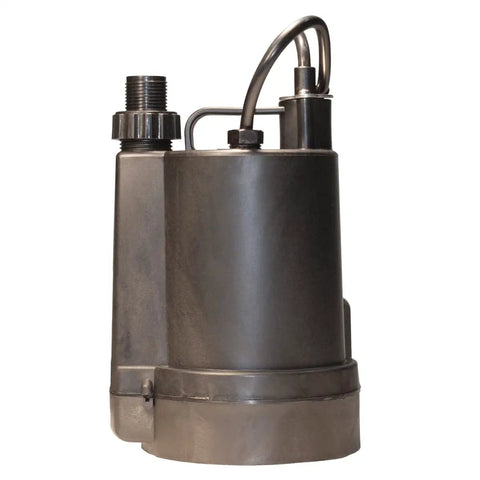One Quarter Horsepower Automatic Utility Pump For Basements Spas Small Pools Flat Roofs And Window Wells With Auto Shutoff
