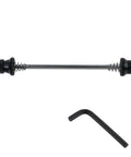 Locking M5 Hex Bike Wheel Skewers Quick Release Anti Theft Set With Hex L Wrench, Durable Aluminum Alloy, 4.3 Inch Inner Width