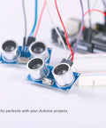 Five Pack HC SR04 Ultrasonic Distance Sensor Modules for Arduino Uno Mega Nano