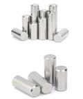 Stainless Steel Dowel Pins Set 180 Pcs M2.5 304 Locating Kit for Industrial Molds and Supports, featuring chamfered edges.