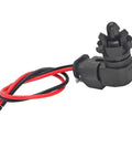 Ambient Air Temperature Sensor With Connector Pigtail Harness Compatible With Buick Envision 2016 2017 Cadillac ATS 2017 CT6 2016 Escalade 2015 2016 Escalade ESV 2015 2017 XT5 2017 GMC Acadia 2017 Canyon 2017 OEM 13583411 Replacement, black plastic with red and black wires