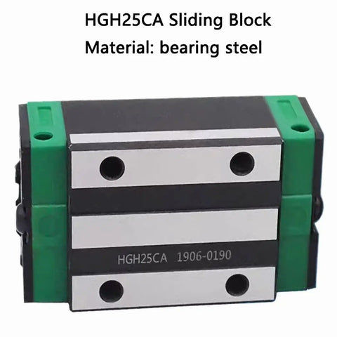 Top Shelf Bearing Steel Linear Rail Carriage Block Delivering Slick Precision Glide And Rock Solid Stability Perfect For DIY 3D Printers CNC Machines And Heavy Duty Weekend Projects