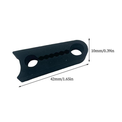 Heavy Duty Silicone Car Door Slam Buffers Four Pack To Silence Annoying Metal On Metal Rattles And Keep Your Ride Hella Quiet With Ultra Shock Absorber Pads For Every Daily Commute, black silicone pad measuring 42mm by 10mm.