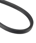 SPZ-630 Drive V Belt Neoprene Rubber Transmission Belt 630mm Pitch Girth 10mm Wide 8mm Thick 40 Degree Angle Heavy Duty Oil and Water Resistant for Industrial Power Transmission Systems, black close-up