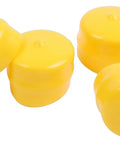 Four Pack Yellow Axle Cap Bearing Cover M143338 For John Deere Lawn Mowers And Tractors Fits 105 115 125 135 145 155C