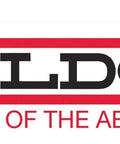 Baldor logo, a member of the ABB Group, associated with single 3 HP TEFC electric motor, 3-phase, 1760 RPM, 60 Hz, 182T frame, F1 mount