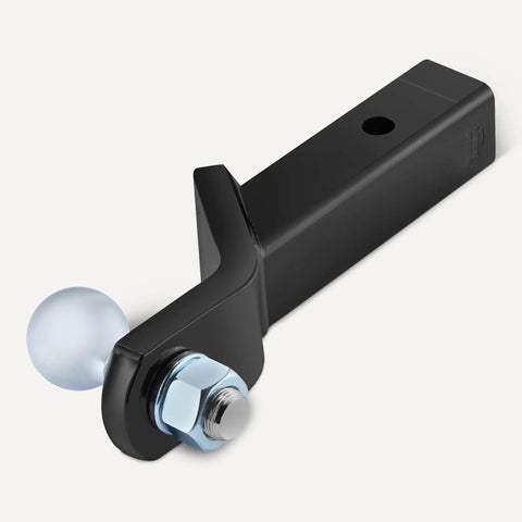 Trailer Hitch Ball Mount With 2 Inch Ball And Pin Fits 2 Inch Receiver 2 Inch Drop 6000 Lbs Capacity All Welded Steel Tow Kit