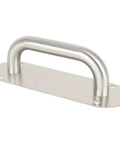 8 Inch Gate Handle Door Pull And Push Plate For Outdoor Gate Fence Garage Doors Plastic Aluminum Fire Doors French Doors Stainless Steel Brushed Nickel With Built To Last Stainless Construction And A Smooth Hand Brushed Finish For Easy Pull And Push.