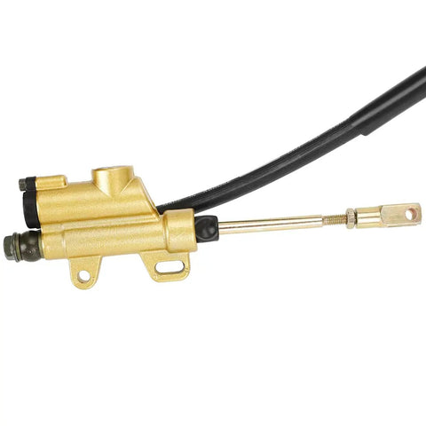 Beefy 12mm Rear Hydraulic Disc Brake Master Cylinder Caliper Assembly With Pad For 50cc To 150cc Pit Dirt Bikes Side View