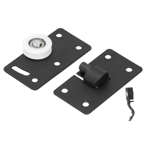 Sliding Door Wheel With Gasket For Wardrobe Cabinet Closet Furniture Grooved Track Wheel Concave Wheel Sliding Pulley Durable CRS Material