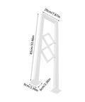 Rock Solid U Shaped Stair Handrail Featuring A Knockout Diamond Pattern Design And Smooth Baked Polish Finish Built Tough To Handle Heavy Loads Safely Indoors At Home, white steel handrail dimensions.