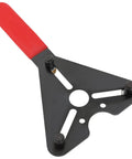 ROADFAR A/C clutch holding tool with red handle and black triangular metal frame.