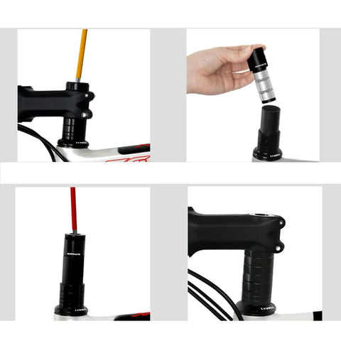 30mm Adjustable Handlebar Stem Adapter Lightweight Aluminum For Road Mountain And City Bikes installation and setup