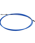 33C Boat Throttle Shift Cable for Outboard Engines, 18 Foot Length, 1 Piece, Heavy Duty Marine Control Cable for Smooth Shifts, Built Tough for Inboard and Stern Drive Performance, High Quality Boat Rigging Part, blue cable coiled