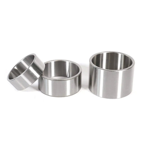 Heavy Duty Chrome Steel Sleeve Bearings 2 Pack 80 Mm Inner 91.5 Mm Out Standing 22 Mm Tall angle view showcasing precision machined design