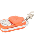 Portable Driveway Gate Opener Remote For Sliding Gates And Chicken Coop Doors HCS301 Rolling Code 433.92MHz Orange Key Fob