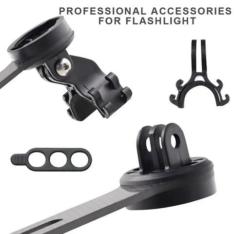 Professional accessories for Carbon Fiber GPS Bike Computer Mount With Stopwatch Holder for Speedometer 3K Matte