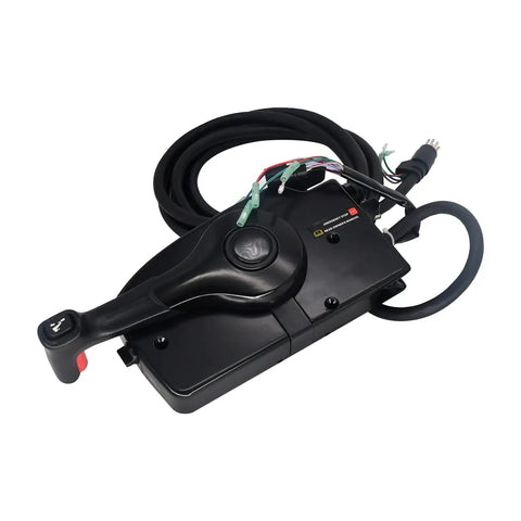 881170A15 Boat Outboard Side Mount Remote Control Box For Mercury Mariner Throttle System, Right Hand 8 Pin Connector With 15ft Harness, Easy Plug And Play Remote Control Box Replacement For All Current Outboard Models