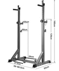 Adjustable Squat Rack And All In One Weightlifting Stand For Home Gym Gear Barbell Bench Press Squat Dumbbell Rack dimensions.