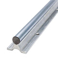 Top Tier High Precision Sbr20 Linear Guide Rail Kit With Two 550 Mm To 1000 Mm Rails And Four Ultra Smooth Bearing Blocks For Your Next Cool Cnc Or 3D Printer Build, steel rail close-up