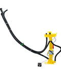 Heavy Duty Fuel Conveyor Module With Integrated Level Sensor For BMW X5 E70 XDrive 30d, featuring black hoses and yellow base.