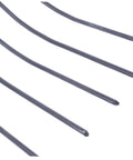 Close-up view of iron tines on Pitch Fork Compost Fork For Turning And Aeration, All In One Heavy Duty Agricultural Tool For Farm, Grass Or Home Use