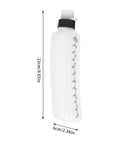 330ml Squeeze Water Bottle With Dust Proof Lid And Curved Design For Mountain Bikers On The Go Totally Great For Travel Running Hiking