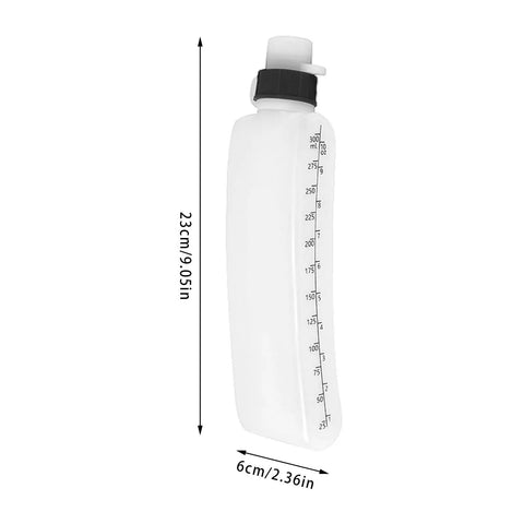 330ml Squeeze Water Bottle With Dust Proof Lid And Curved Design For Mountain Bikers On The Go Totally Great For Travel Running Hiking