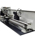 Jaryannix 8x32 Inch Mini Metal Lathe, 1100W Benchtop Machine, showing variable speed control and dual chuck layout.