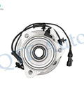 Front Wheel Hub Bearing Assembly Replacement For Ford Explorer 1995 To 2001 4WD And AWD Models Fits XLS Eddie Bauer Postal And More Heavy Duty Hub Assembly, front view