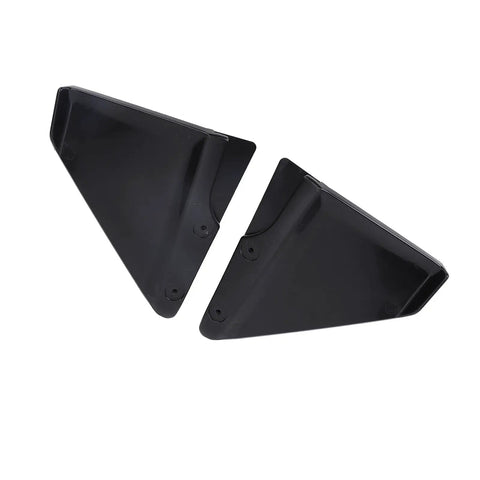 Hydrofoil Stabilizer Fins for 50 to 300 HP outboard motors, black plastic, pair, slash drag and bow rise, enhance performance.