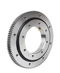Rock Solid Heavy Duty Slewing Bearing With Outer Gear Ring, 100 X 214 X 30 Millimeters, showing high-strength outer gear design.