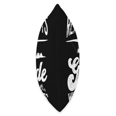 Side view of Glider Pilot Throw Pillow For Hang Gliding Lovers Adventure Vibe Cushion For Home Decor Gift For Flight Enthusiasts