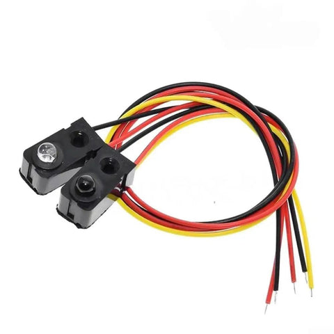 Five Pack Infrared Break Beam Sensor Module For Arduino And Robotics, Blazing Fast 2ms Response Time, 3 To 5V DC NPN Normally Open Output