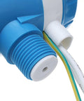 Close-up of Fast Heat Instant Water Heater For Shower And Faucet 5400W 110V Electric Bath Heater with connector and wiring details.