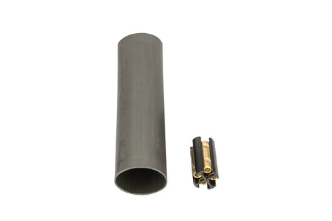 Direct Burial UF Cable Splice Kit With Heat Shrink For 14/3 To 8/3 Ground Wire, Four Position Connector, includes tube and connector