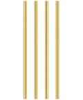 Four Pack Of Twelve Inch Brass Round Rods One Quarter Inch Diameter Lathe Bar Stock Durable Smooth Surface Great For DIY Projects And Metalworking Ideal For Crafting Prototyping Repairs And Jewelry Making High Quality Brass For Home Projects