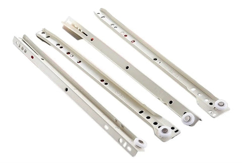 Full Extension Drawer Slides 12 Inch For Cabinets And Dressers, Smooth Quiet Operation, Tool Free Installation details