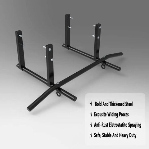 Heavy Duty Wall Mounted Pull Up Bar for Home Gym Beams and Bodyweight Training 300 Kg Load Capacity Easy to Install Fits Doorframe