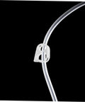 Five Piece Lab Flow Control Clamp Set For Regulator Hoses And Tubes Perfect For Precise Experiments And Home Brewing Flexible Tubing And User Friendly Design Easy To Use Durable Hose Clip Tool shown on tubing