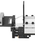 Solid Build Height Adjustable Woodworking Slotting Bracket with precise aluminum guide rail and smooth adjustments.