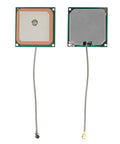 Front and back view of Two Pack GY-NEO6MV2 NEO-6M GPS Flight Controller Module 3V-5V With Ceramic Antenna EEPROM APM 2.5