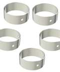 5-piece Camshaft Bearing Kit for GM Small Block V8 Engines Fits Chevrolet GMC Buick Pontiac Cadillac 283 302 305 327 350 383 400 And 4.6L 4.9L 5.0L 5.4L 5.7L 6.3L 6.6L shown with round design and various sizes