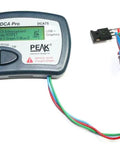 DCA75 Pro Semiconductor Tester For Engineers And Labs, light blue finish, shown with attached probes and display screen active.